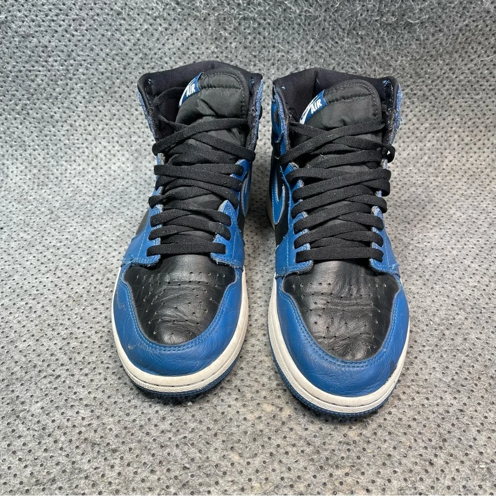 Jordan 1 High Dark Marina Blue Shoes Size 9 Men’s